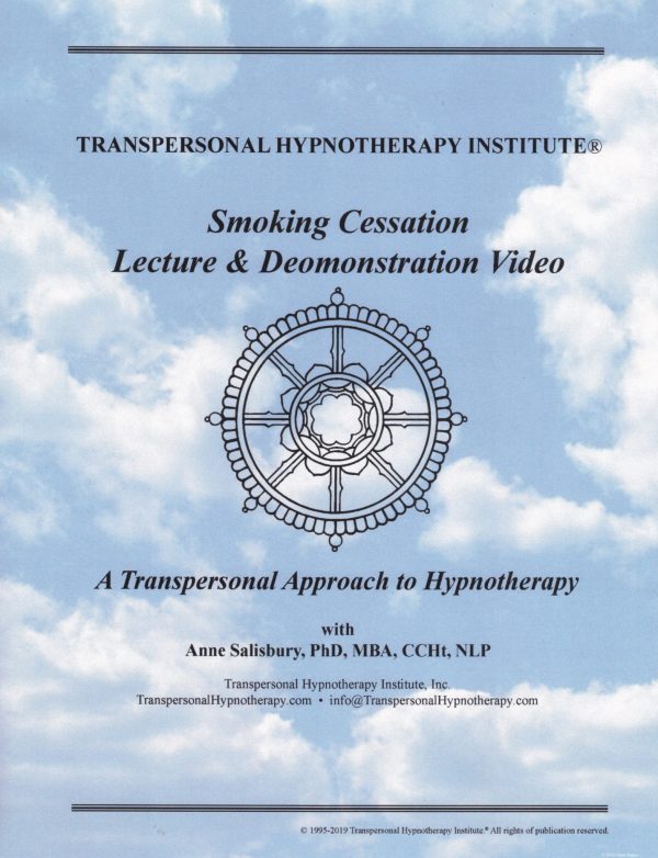 A cd cover for the smoking cessation lecture and demonstration video.